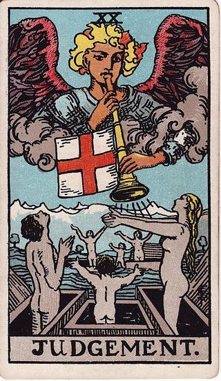 심판 tarot card