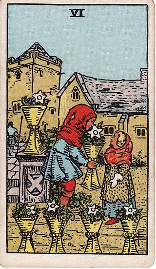 컵 6 tarot card