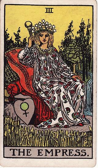 여황제 tarot card