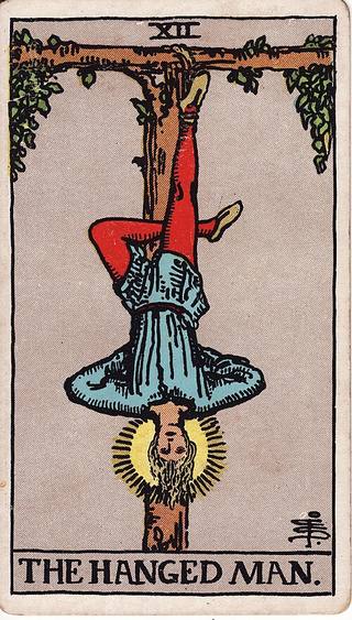 매달린 사람 tarot card