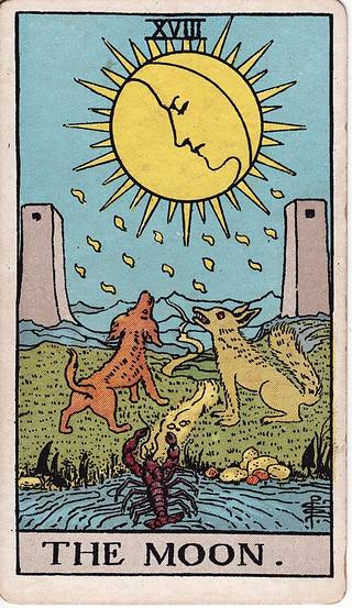 달 tarot card