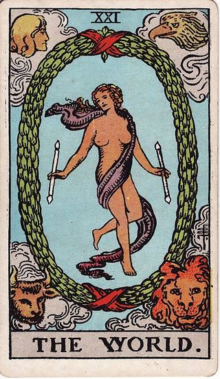 세계 tarot card