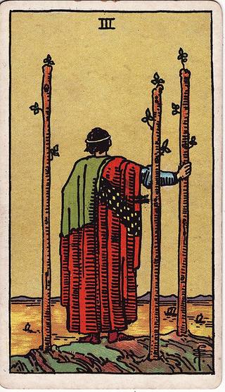 완드 3 tarot card